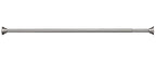 Moen TR1000BG 44-Inch to 72-Inch Adjustable Tension Mounted Straight Shower Curtain Rod, No Drilling Required, Brushed Gold Finish, Fits Standard Bathtubs