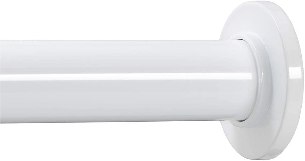 Ivilon Tension Curtain Rod - Spring Tension Rod for Windows or Shower, 24 to 36 Inch. Warm Gold