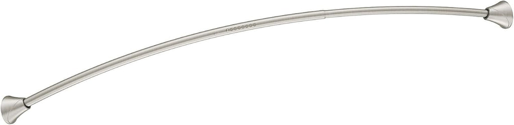 Moen Curved Tension Shower Curtain Rod 57–60 in., CSR2172BN