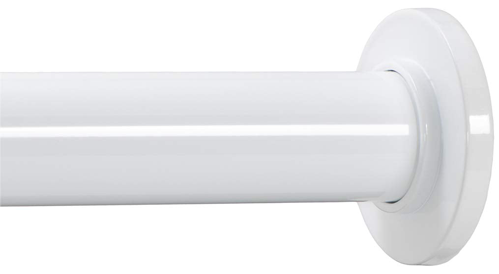 Ivilon Tension Curtain Rod - Spring Tension Rod for Small Windows or Shower, 16 to 24 Inch. Warm Gold