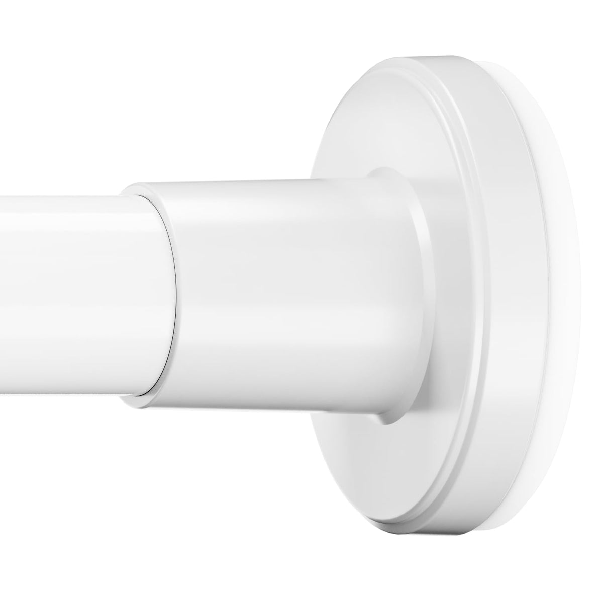 HYSEYY Heavy Duty Shower Curtain Rod,26-80inch Adjustable Tension Rod Black