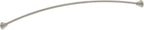 Moen MDN2170BN Magnetix 60-inch Curved Adjustable Single Shower Curtain Rod, Brushed Nickel