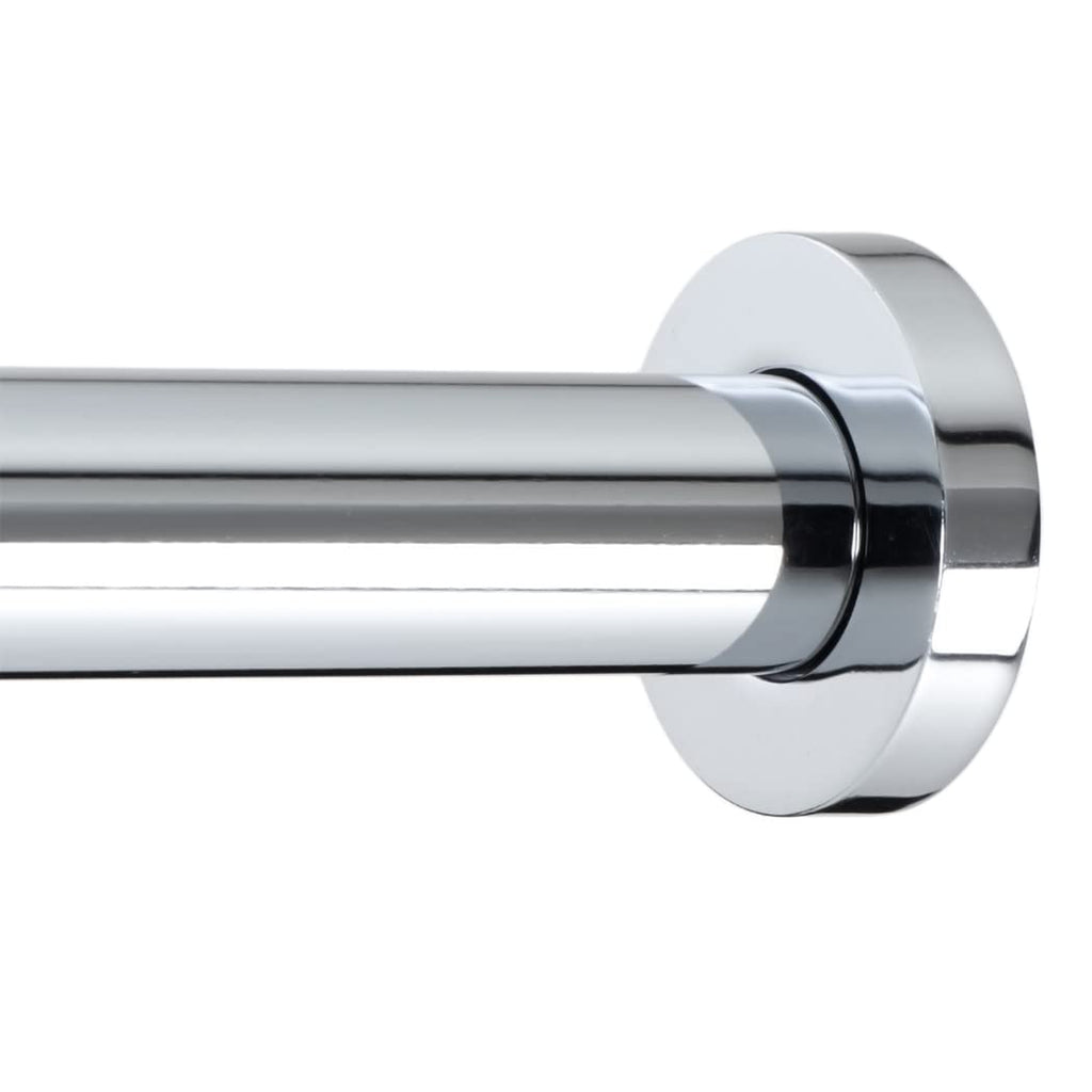 Ivilon Shower Tension Curtain Rod - Adjustable Spring Tension Rod for Shower Curtains, Bathroom, or Windows, Easy to Install, No Drilling Required, Rustproof, Adjustable 54 to 90 Inch Warm Gold