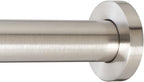 Ivilon Shower Tension Curtain Rod - Adjustable Spring Tension Rod for Shower Curtains, Bathroom, or Windows, Easy to Install, No Drilling Required, Rustproof, Adjustable 54 to 90 Inch Warm Gold