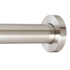 Ivilon Shower Tension Curtain Rod - Adjustable Spring Tension Rod for Shower Curtains, Bathroom, or Windows, Easy to Install, No Drilling Required, Rustproof, Adjustable 54 to 90 Inch Warm Gold