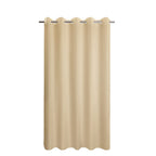 River Dream No Hook Fabric Shower Curtain TPU Lining, White, 71x74