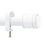 Shower Curtain Rod,Tension Rod 24 to 72 Inch,Never Fall Off,Innovative Buckle,Rustproof,No Drilling,Easy to Install,1 Inch Diameter,Suitable for Bathroom,Window,Door,Wardrobe,Kitchen (Black)