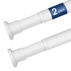 ALLZONE Heavy Duty Tension Shower Curtain Rod, 42–83 in., Stay-in-Place