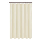 Mrs Awesome Embossed Microfiber Shower Curtain Liner 71 x 96, White