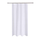 N&Y HOME Fabric Small Stall Shower Curtain Liner Extra Long 36x84, White
