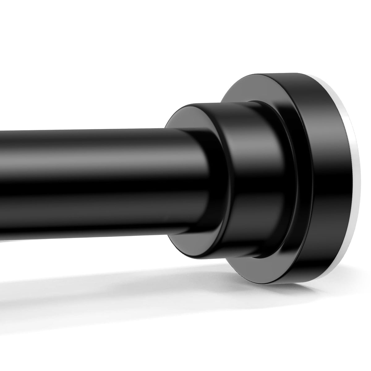 Shower Curtain Rod 31-76",Spring Tension Rod Adjustable No Drill