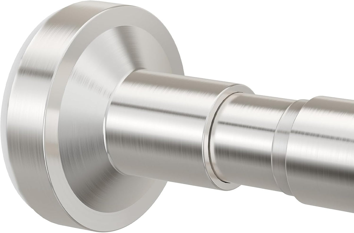 Shower Curtain Rod, No Drilling Adjustable 32-75 Inches Spring Tension Rods