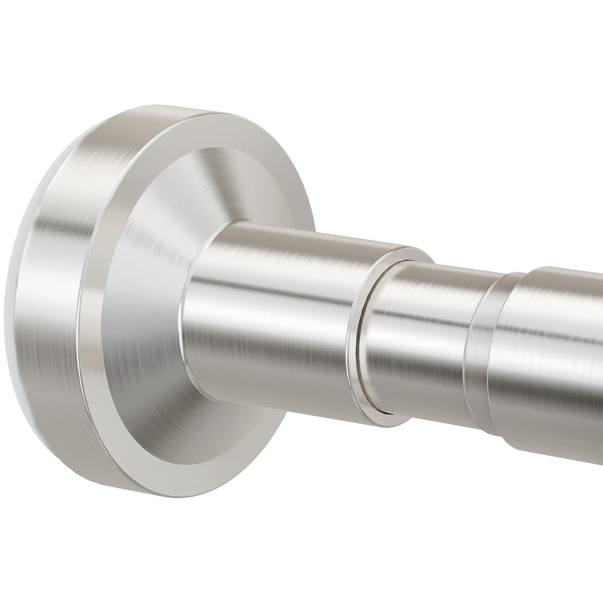 Shower Curtain Rod, No Drilling Adjustable 32-75 Inches Spring Tension Rods