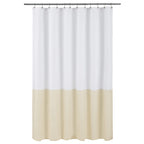 ALYVIA SPRING Waterproof Fabric Shower Curtain or Liner White, 72x72