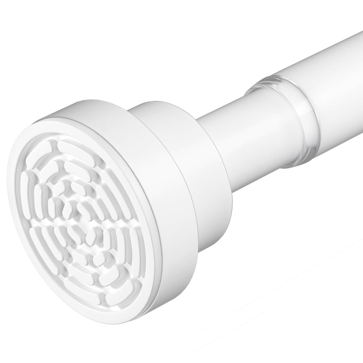 AIZESI Gold Tension Curtain Rod 30-63In 1PCS,Adjustable Spring Tension Rod