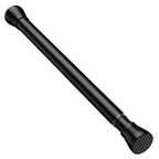 AIZESI Shower Curtain Rod 43 to 73 Inch Spring Tension Rods No Drill, White