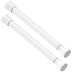Tension Curtain Rod Black Tension Rod 28 To 48 Inch Spring Curtain Rods