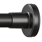 HYSEYY Heavy Duty Shower Curtain Rod,26-80inch Adjustable Tension Rod Black