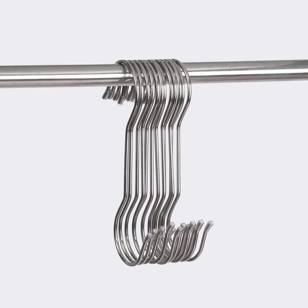 12 Pack 7.9 Inch Extra Long Shower Curtain Hooks for Hanging
