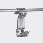 12 Pack 7.9 Inch Extra Long Shower Curtain Hooks for Hanging