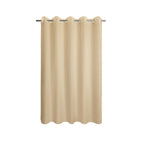 River Dream No Hook Fabric Shower Curtain TPU Lining, White, 71x74