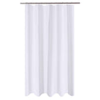 N&Y HOME Fabric Small Stall Shower Curtain Liner Extra Long 36x84, White