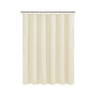 Mrs Awesome Embossed Microfiber Shower Curtain Liner 71 x 96, White