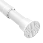 2pack Spring Tension Curtain Rods 18-36 Inch Adjustable Black Tension Rod