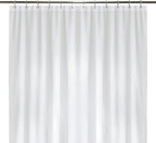 LiBa Shower Curtain PEVA 8G, 72x72 Inch Frosted 2-Pack