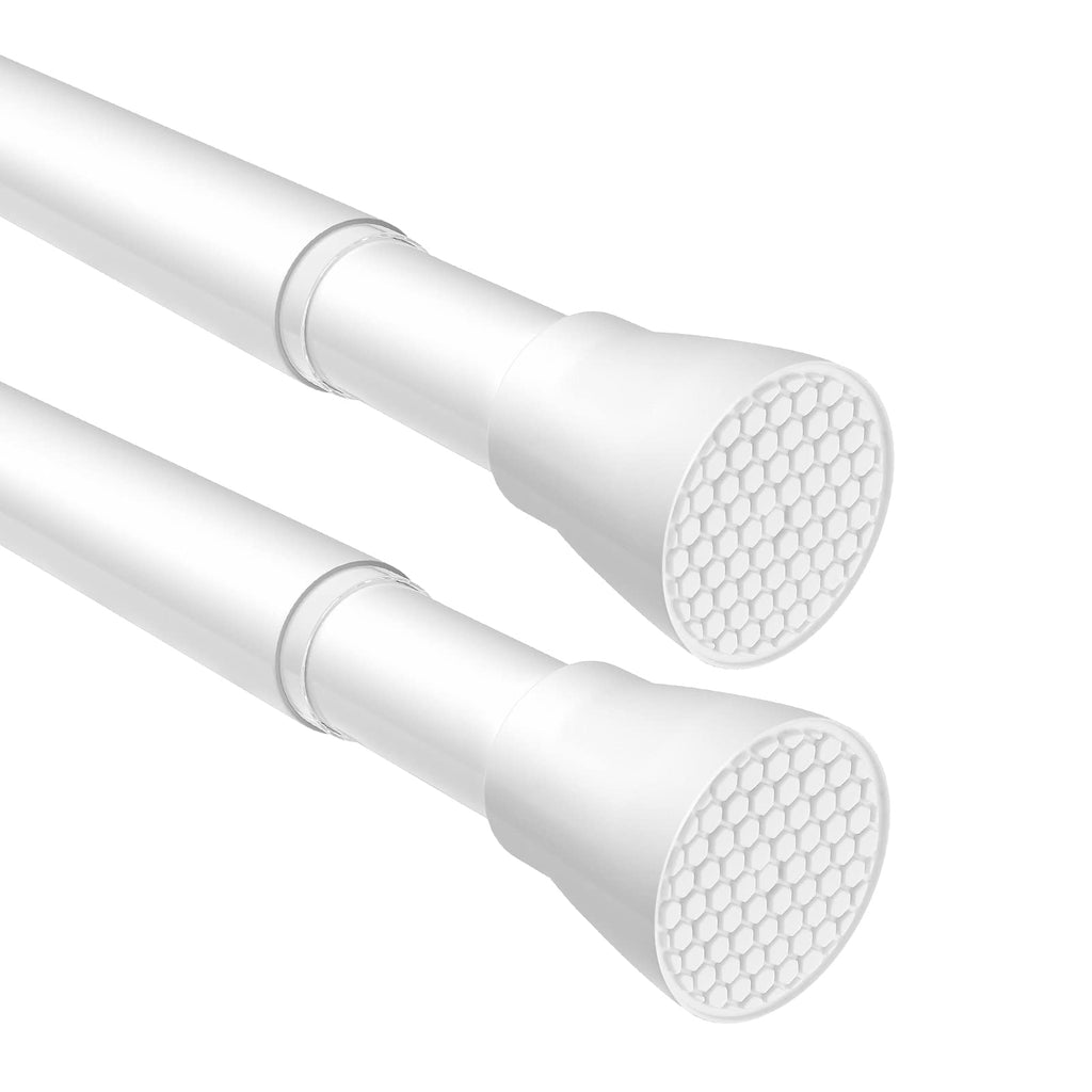 Tension Curtain Rod Black Tension Rod 28 To 48 Inch Spring Curtain Rods