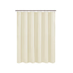 Mrs Awesome Embossed Microfiber Shower Curtain Liner 71 x 96, White