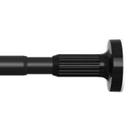 AIZESI 2 Pack Adjustable Shower Curtain Rods, Fits 32"-90" Black