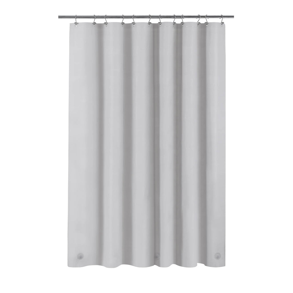 Barossa Design Oeko-tex Certified Shower Curtain Liner Standard Size, Clear