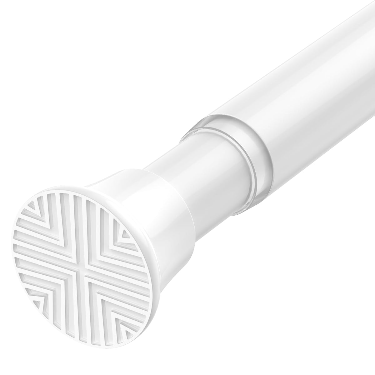 Shower Curtain Rod 32-76 Inch Tension Rods No Drilling, Black