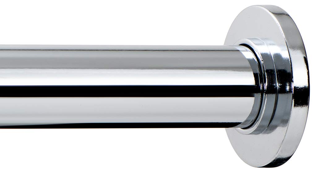 Ivilon Tension Curtain Rod - Spring Tension Rod for Windows or Shower, 24 to 36 Inch. Warm Gold