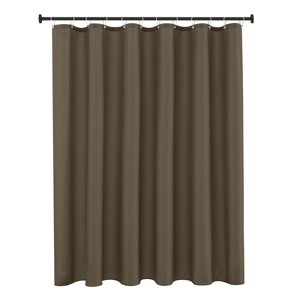 Fabric Shower Curtain Liner 60x72 Inch-White Standard Size Shower Liners