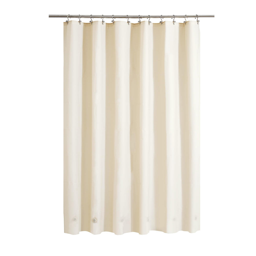 Barossa Design Oeko-tex Certified Shower Curtain Liner Standard Size, Clear