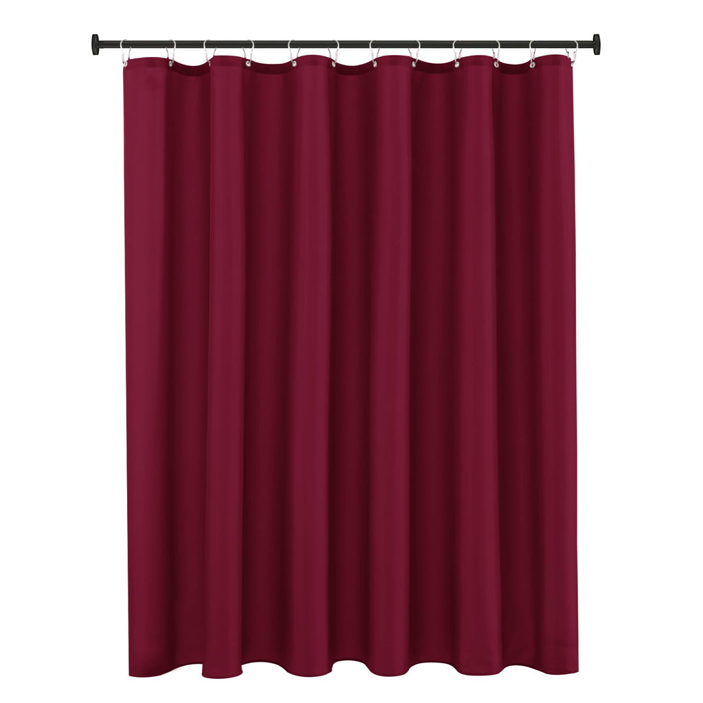 Fabric Shower Curtain Liner 60x72 Inch-White Standard Size Shower Liners