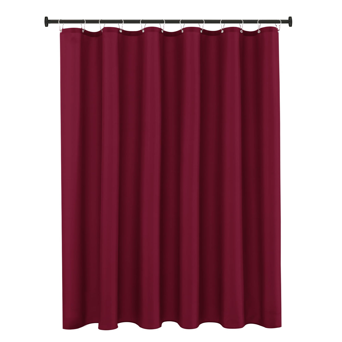 Fabric Shower Curtain Liner 60x72 Inch-White Standard Size Shower Liners