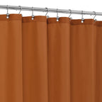 ALYVIA SPRING 72x96 Extra Long Waterproof Fabric Shower Curtain Liner White