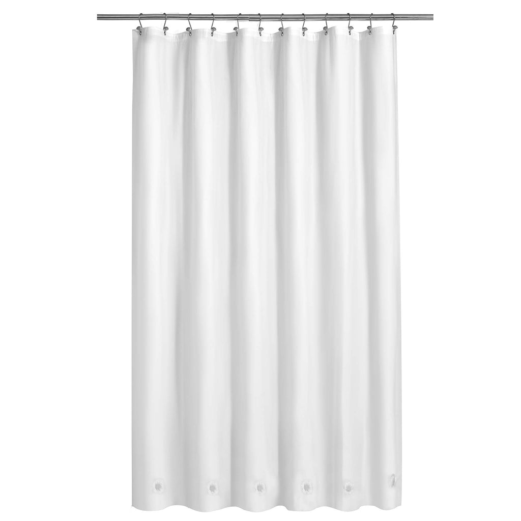Barossa Design Oeko-tex Certified Shower Curtain Liner Standard Size, Clear
