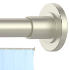 CorkLatta Bronze Shower Curtain Rod 31 to 80 Inch,1 Inch Diameter Adjustable Spring Tension Stainless Steel Telescoping Rod,Easy Install,No Rust