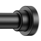 Wood Grain Shower Curtain Rod 31-64 Inch,Heavy Duty Tension Rod,No Drill