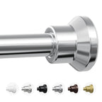Chrsouly Shower Curtain Rod, 31-76 Inch Adjustable Tension Shower Rod