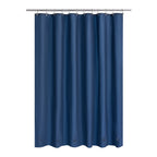 Barossa Design 48 inch Wide Stall Shower Curtain Liner with Magnets, Clear