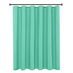 Fabric Shower Curtain Liner 60x72 Inch-White Standard Size Shower Liners