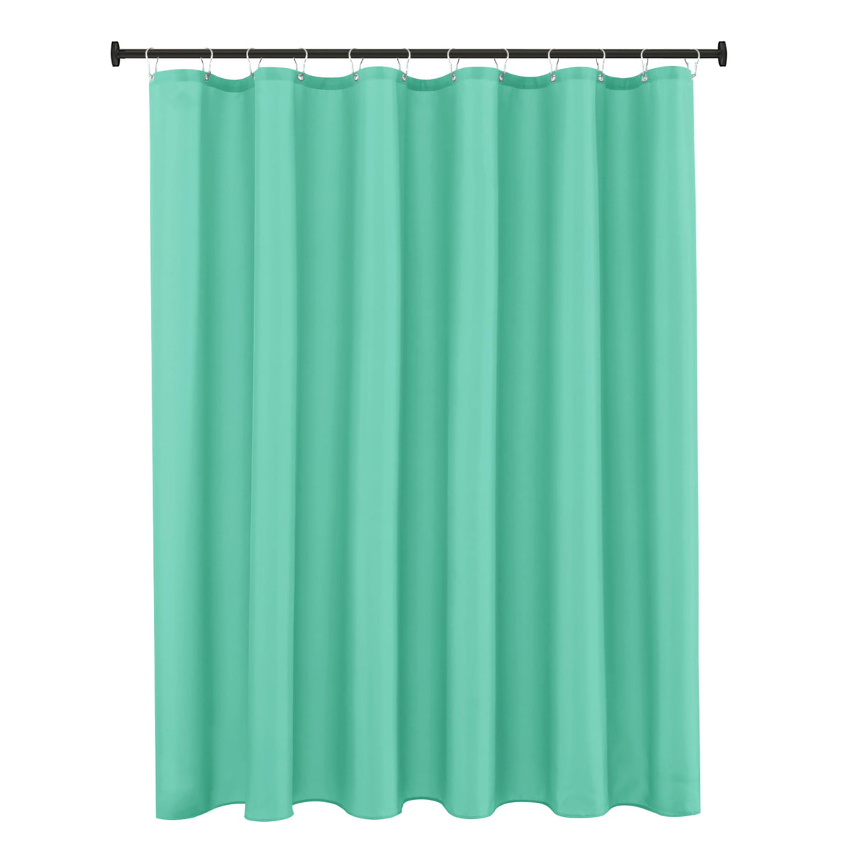 Fabric Shower Curtain Liner 60x72 Inch-White Standard Size Shower Liners