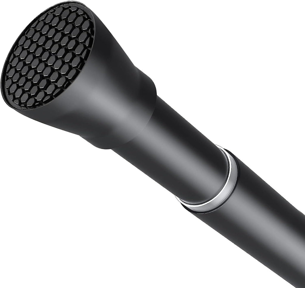 Tension Curtain Rod Black Tension Rod 28 To 48 Inch Spring Curtain Rods