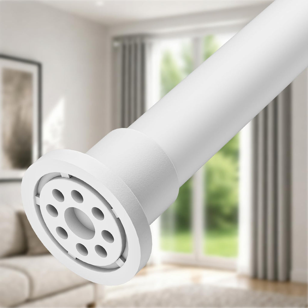 ALLZONE Heavy Duty Tension Shower Curtain Rod, 42–83 in., Stay-in-Place