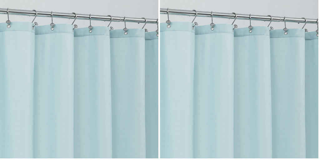 ALYVIA SPRING Waterproof Fabric Shower Curtain or Liner White, 72x72